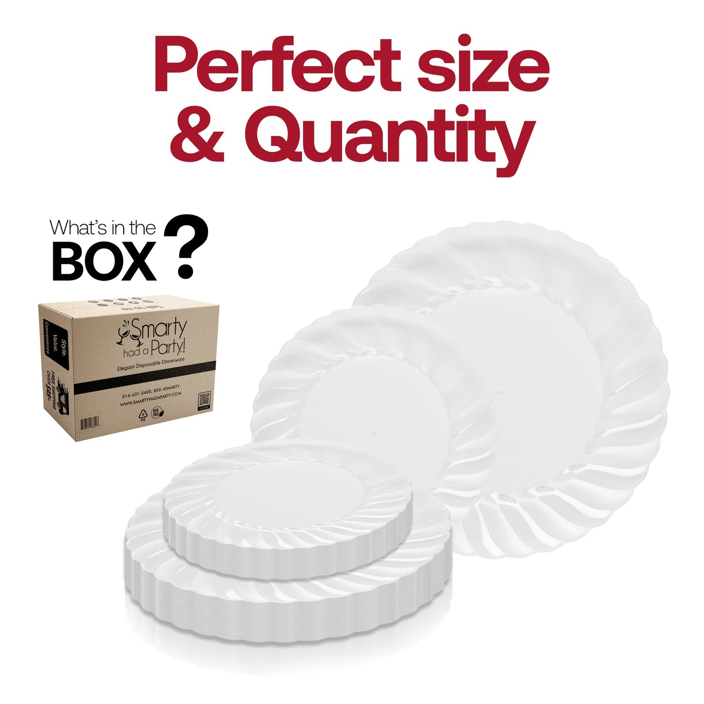10.25-inch clear dinner plate, perfect for presenting your main dishes with a clean, minimalist style