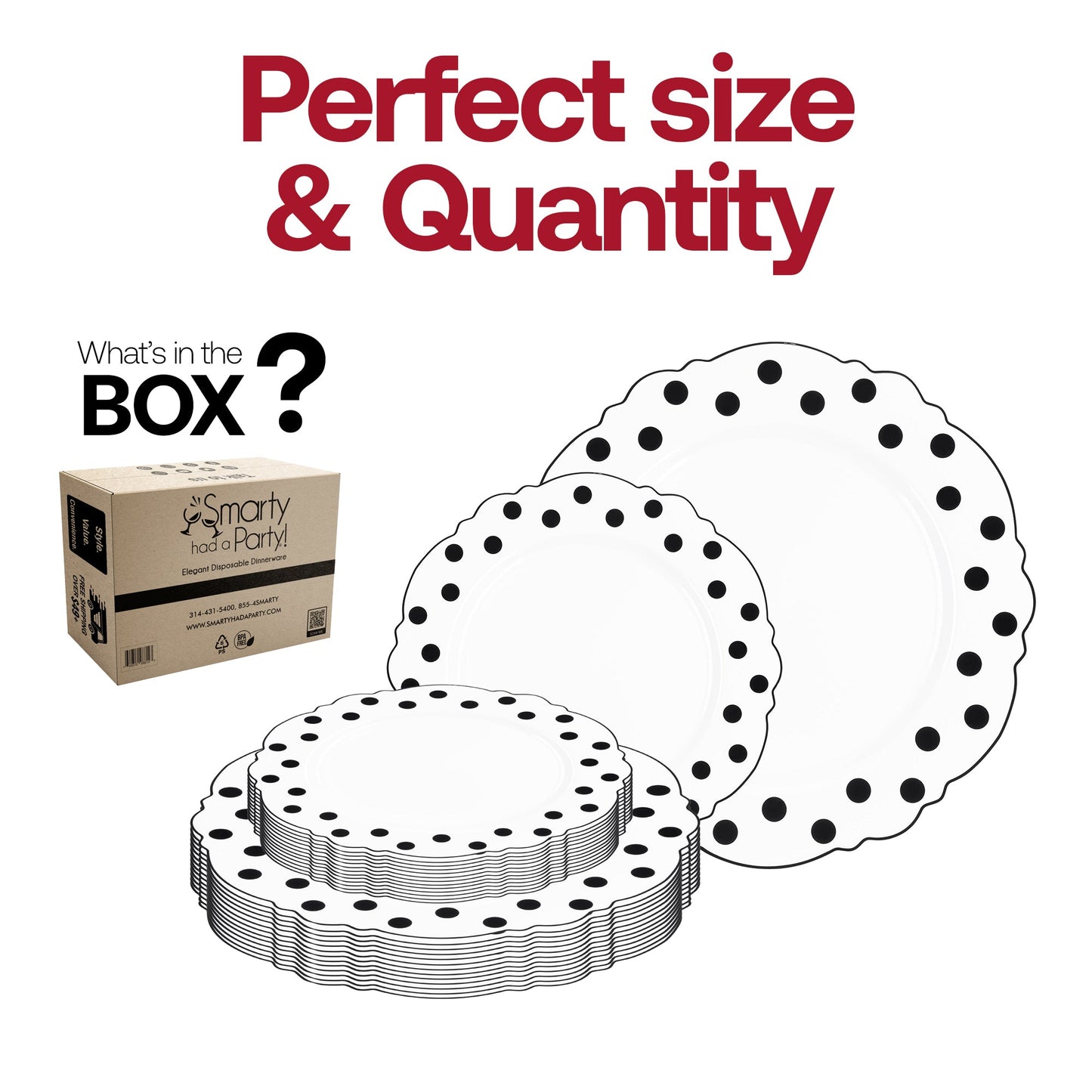10.25" Dinner Plate Size Perfect for Main Courses and Full Meals
