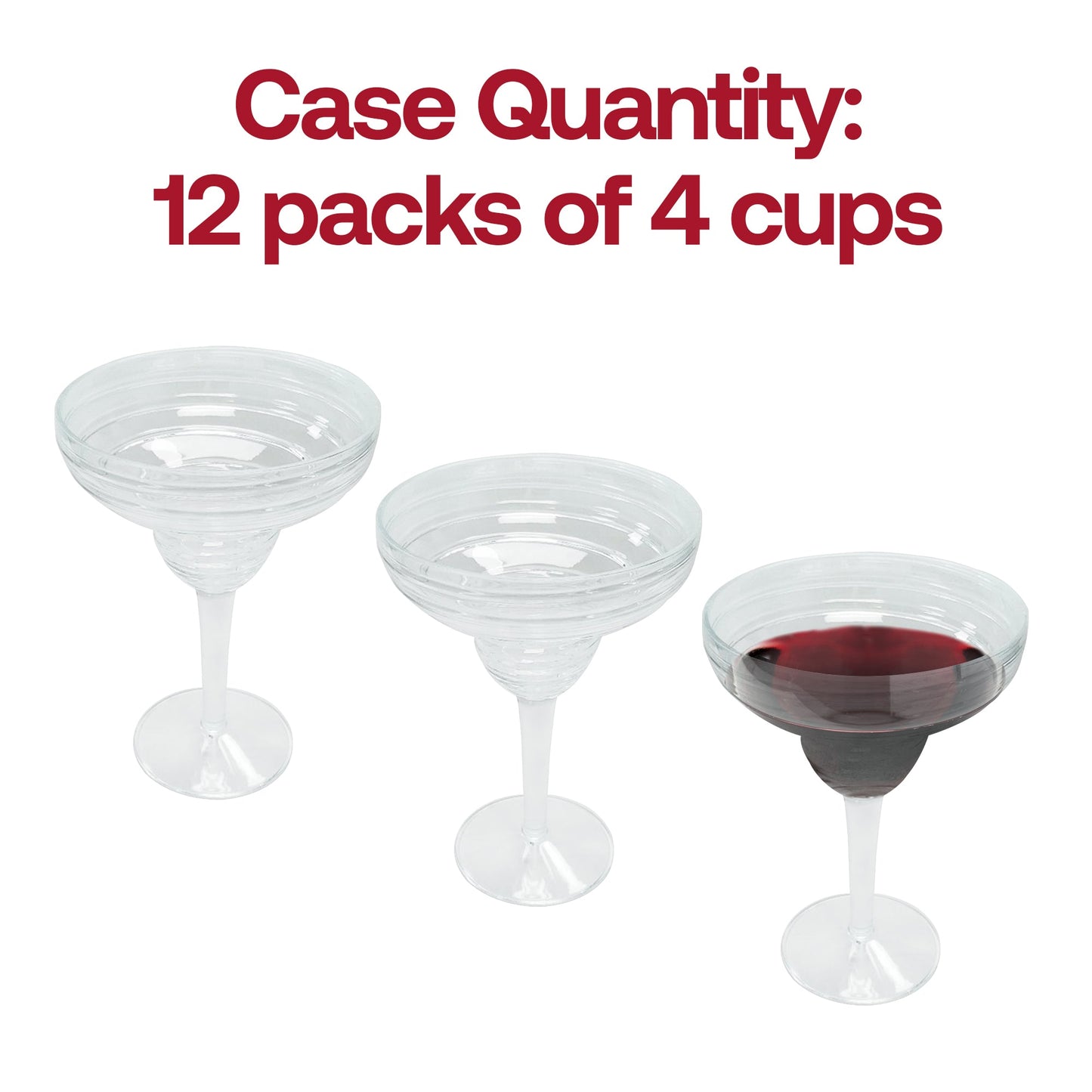 Crafted from BPA-free, recyclable plastic, these spiral margarita goblets are safe, reusable-looking, and eco-conscious