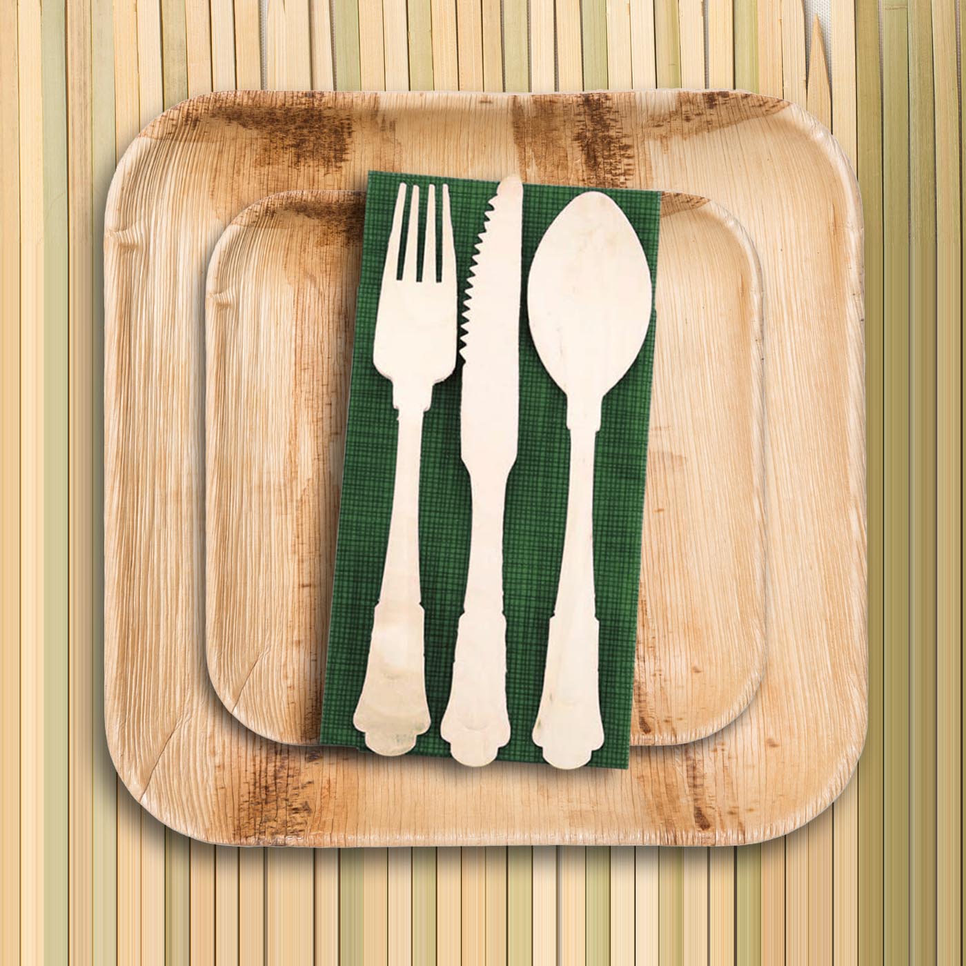 Disposable wooden dinner knives, 8 inches, bulk 600 count – Durable and biodegradable knives designed for convenient single-use.