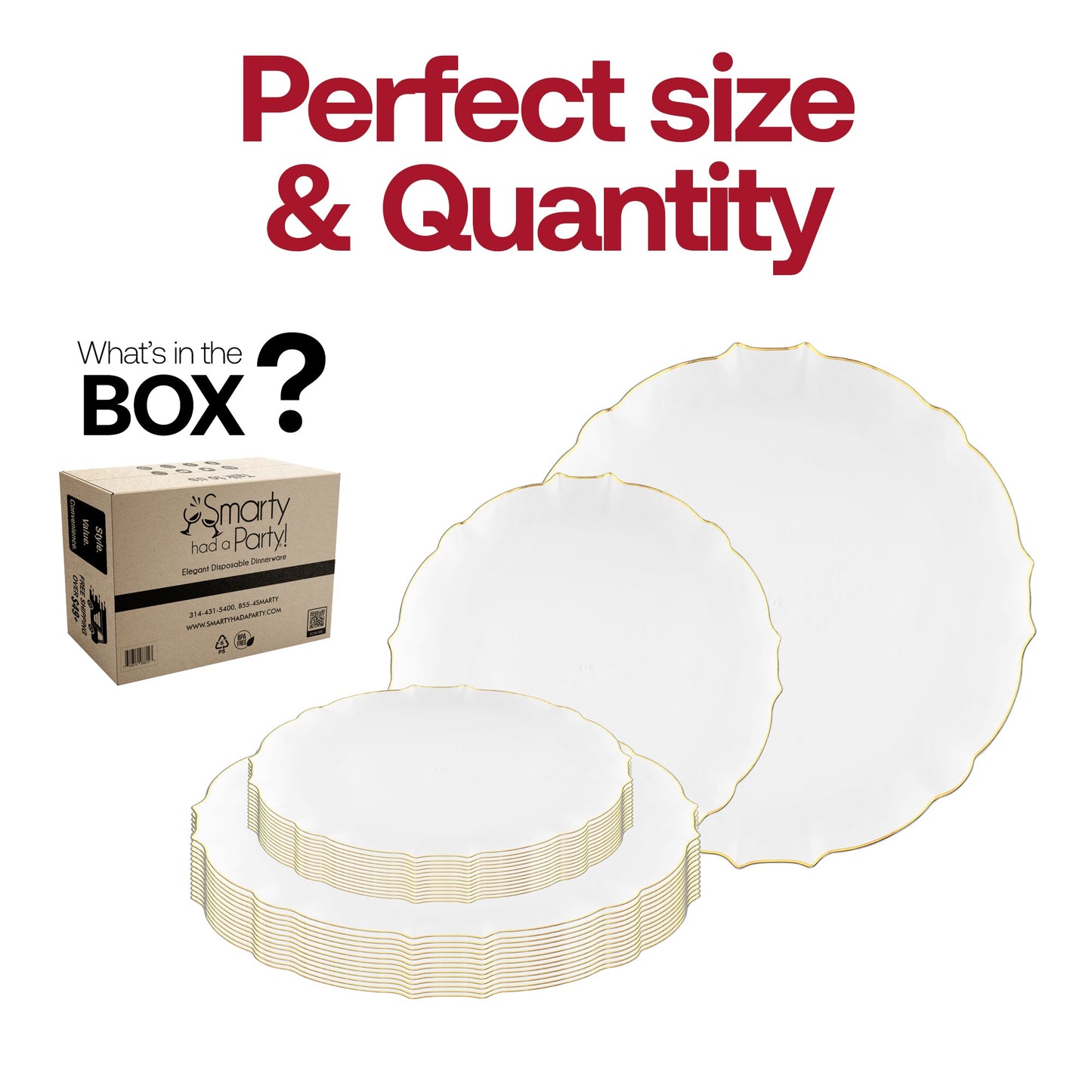 Featuring a 10.25-inch diameter, the Clear Gold Rim Lotus Dinner Plate elevates any meal with its graceful, round shape
