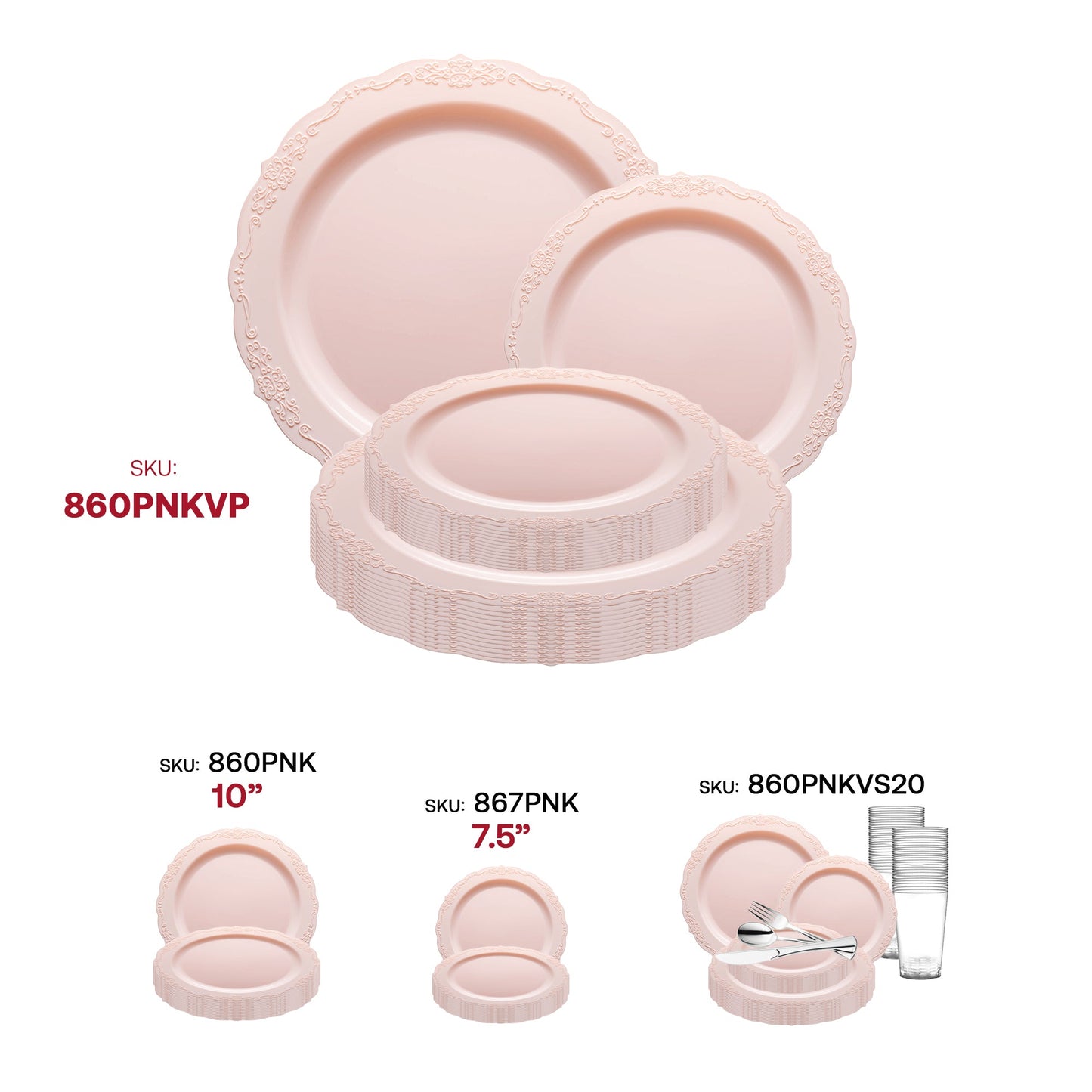 Ideal for weddings, upscale dinners, and special occasions, this dinnerware set elevates your dining experience