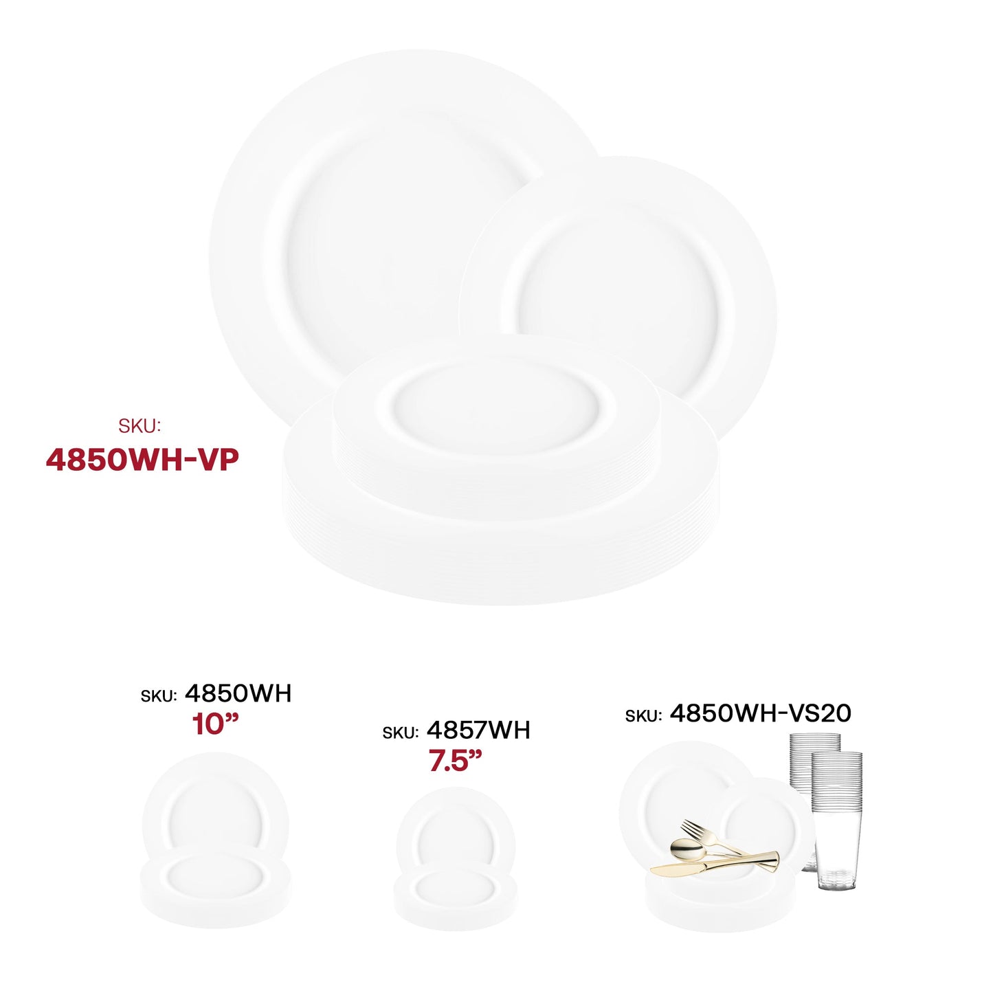 Matte milk white dinnerware featured at a bridal shower, blending elegance and convenience for easy entertaining
