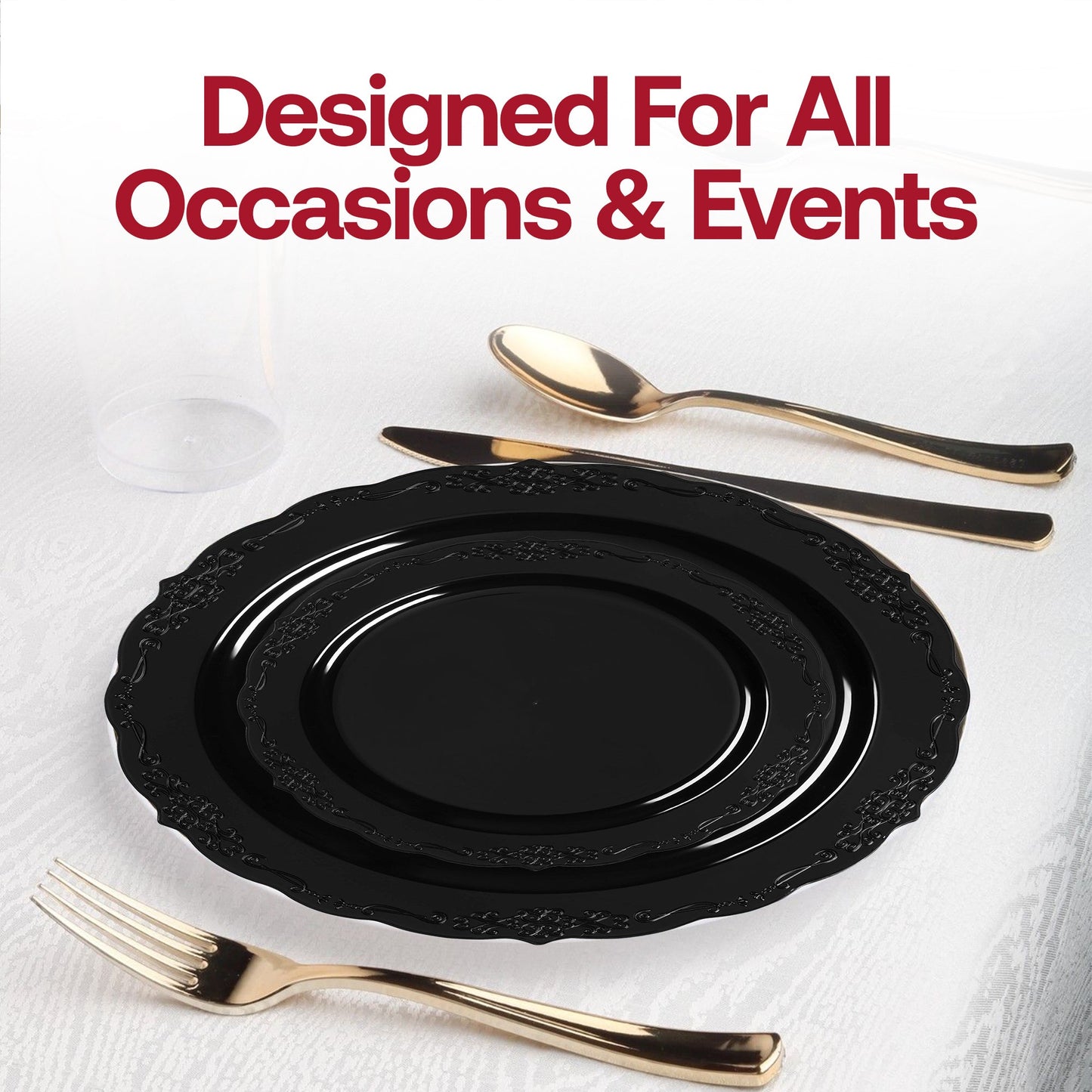 Perfect for both casual dinners and sophisticated events, this dinnerware is versatile enough for any occasion