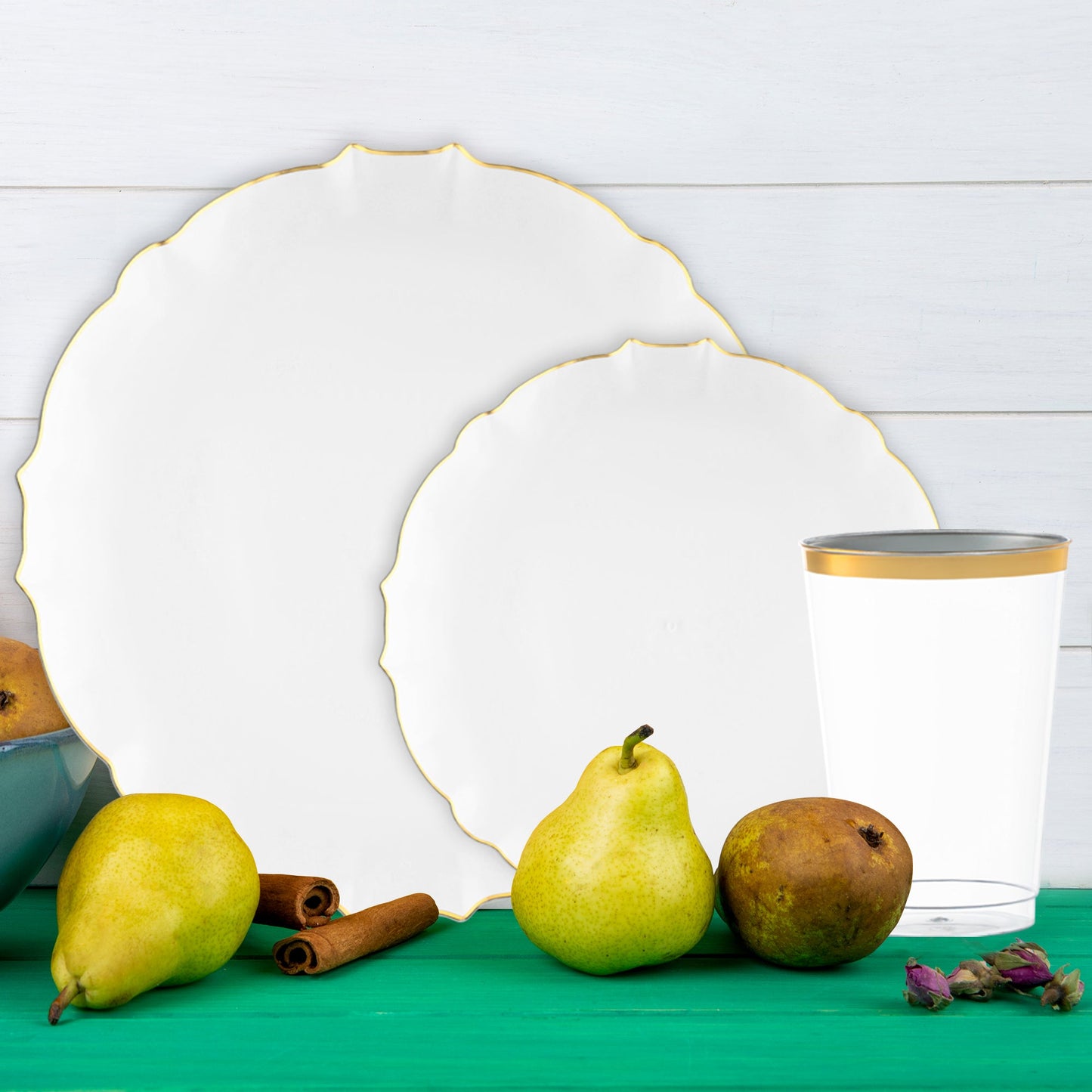Serve guests in style and convenience with The Blessed Set’s complete table setting for memorable meals.