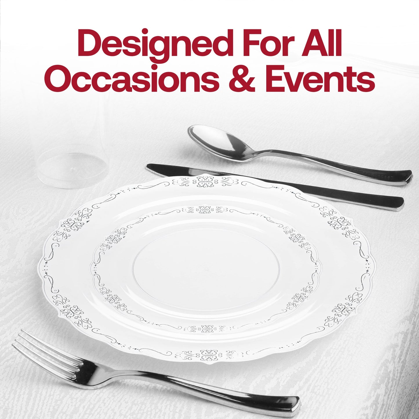 Suitable for a variety of occasions, this set enhances both casual gatherings and more formal celebrations