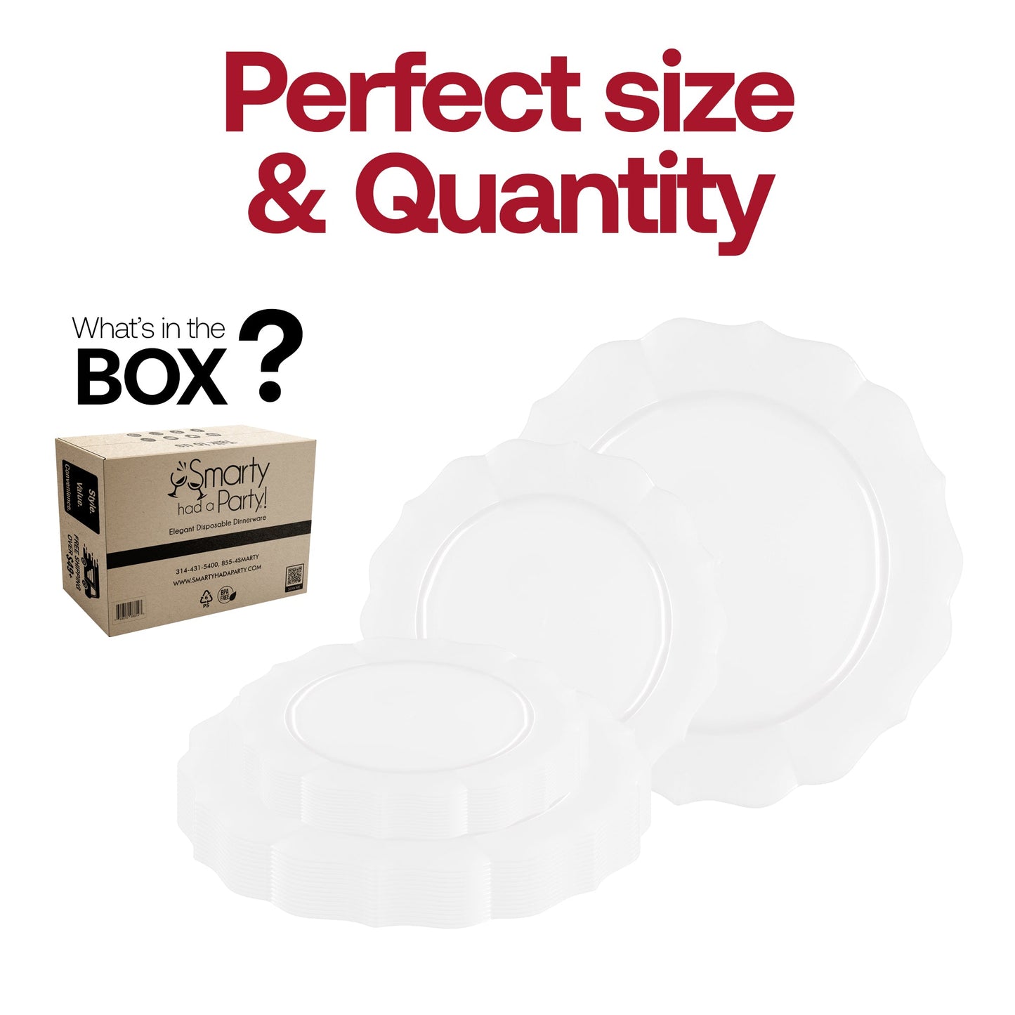 The dinner plate in the Pearl White Lotus Set measures 10.25 inches, ideal for serving main courses at stylish affairs
