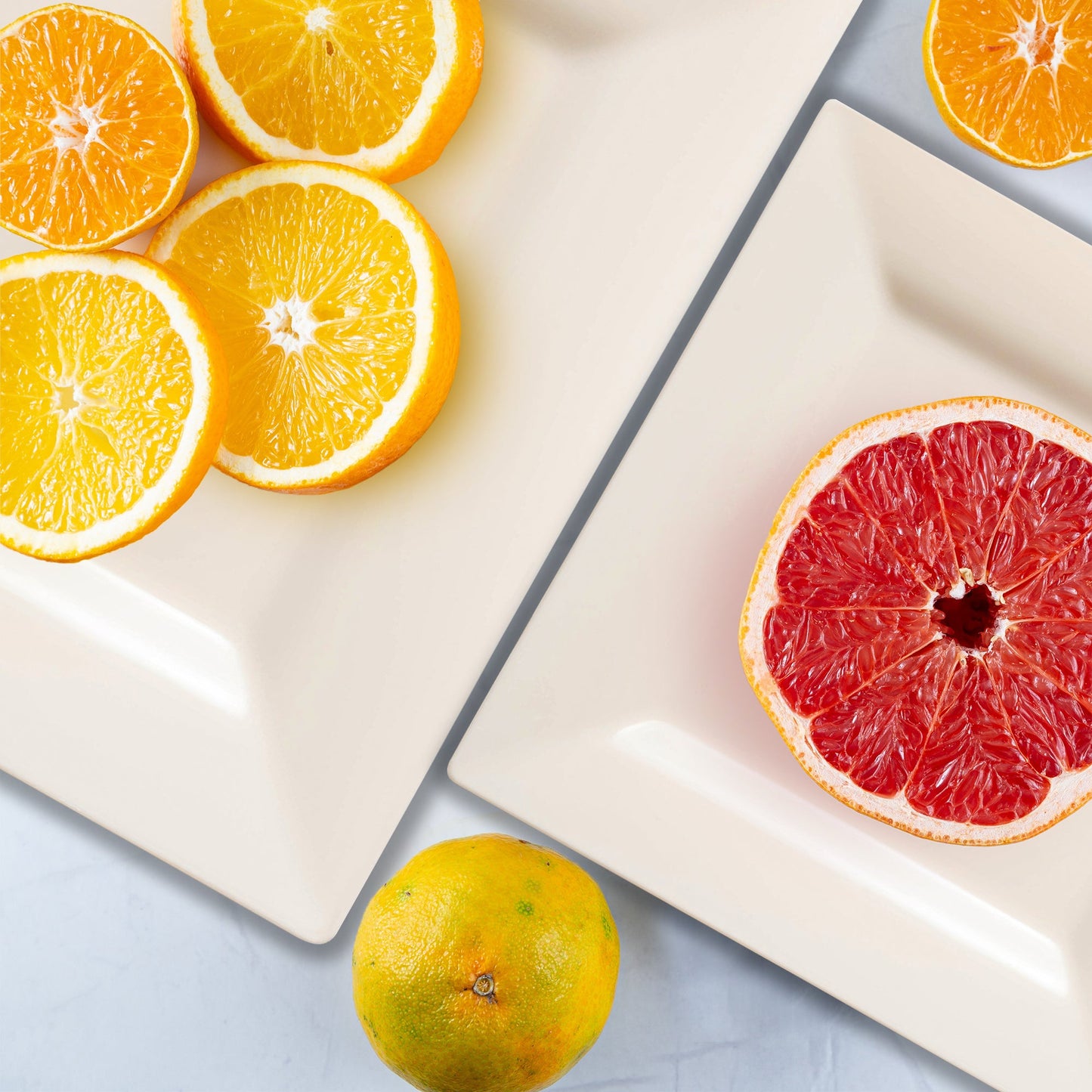 These 5.5" x 8.5" silver plates held cookies and tarts during an elegant dessert presentation