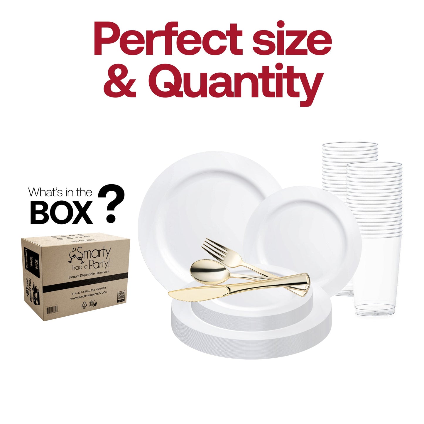 This set includes a 10" dinner plate, 8.5" appetizer plate, 7.25" fork, 8" knife, 6.25" spoon, and 4.5" cup—delivering a complete and coordinated tableware solution