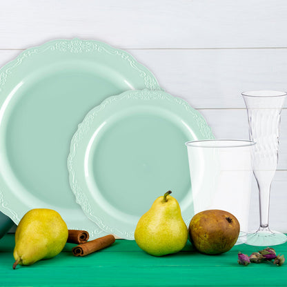 Add timeless elegance to brunches using The Breakfast At Tiffany’s Package’s Tiffany-blue and silver tableware