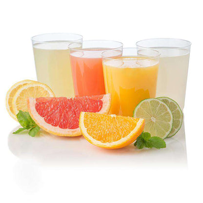 BPA-free clear round plastic cups, 10 oz capacity, safe for drinks and ideal for gatherings, available in a bulk pack of 500.