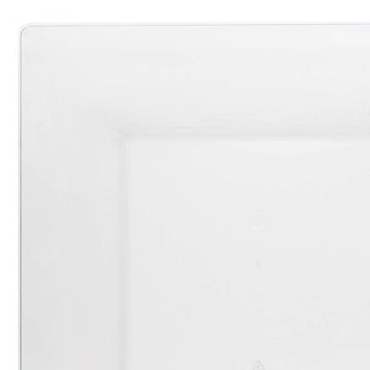 Clear Square Plastic Cake Plates