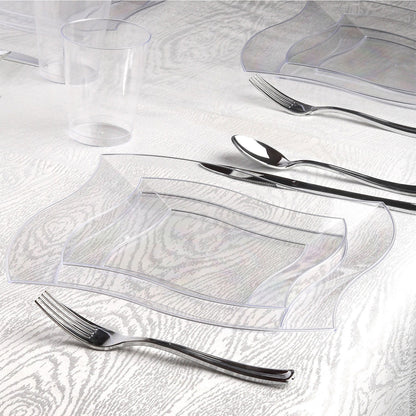 Combining sophistication and function, this set enhances your table for weddings, banquets, and other memorable occasions