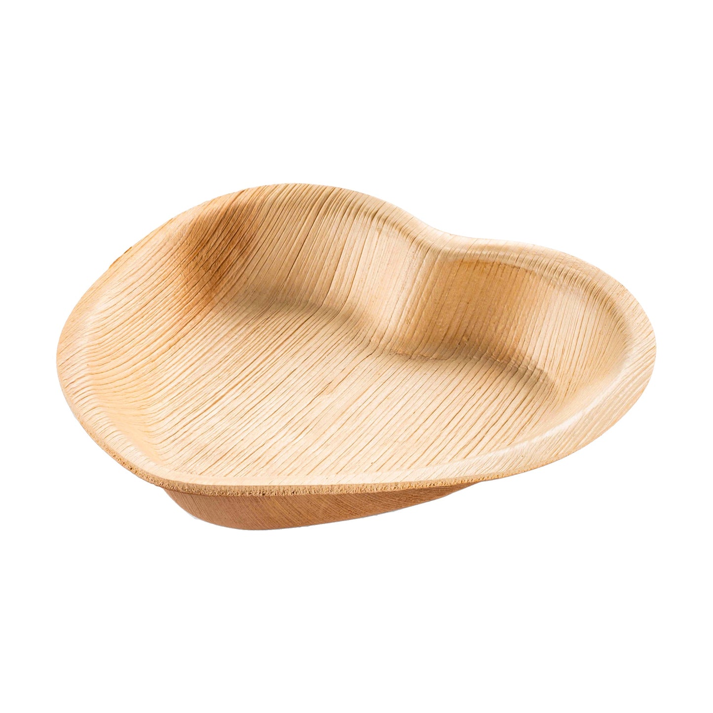 Heart Natural Palm Leaf Eco-Friendly Disposable Appetizer/Salad Plates