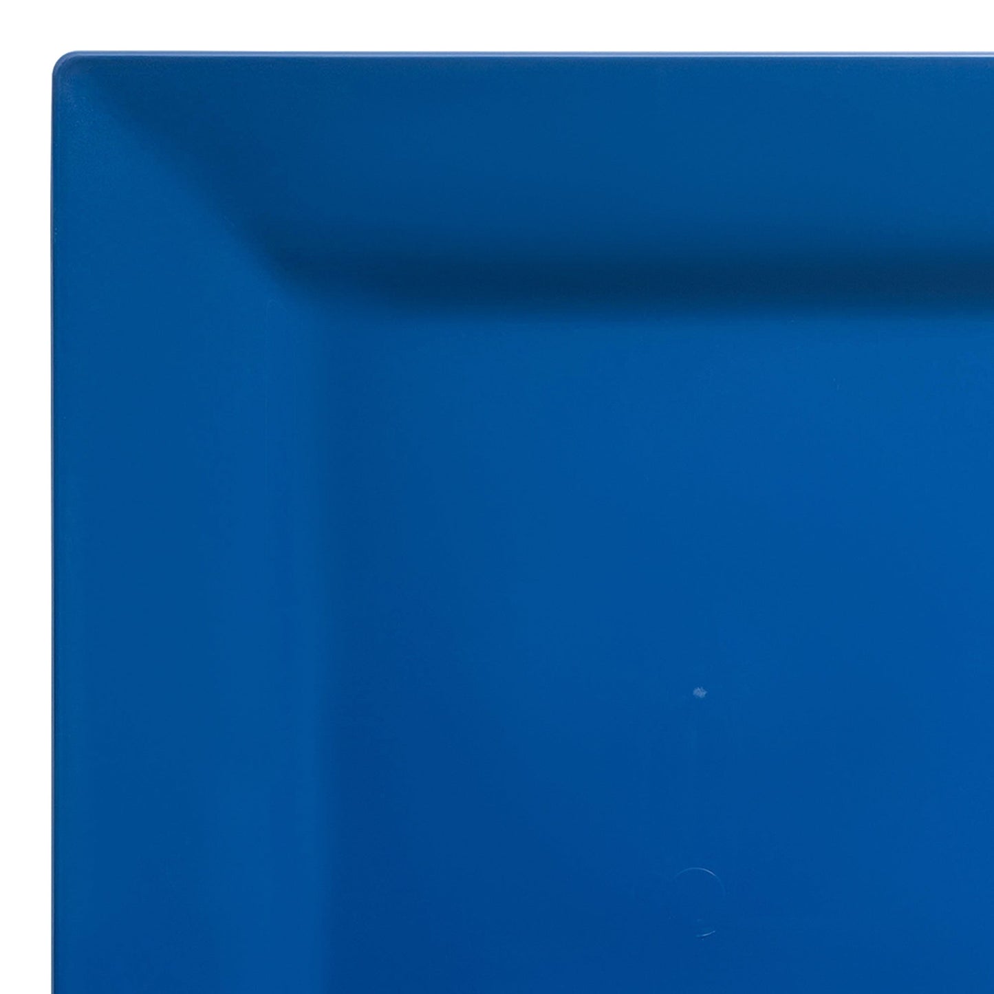 Midnight Blue Square Plastic Cake Plates 