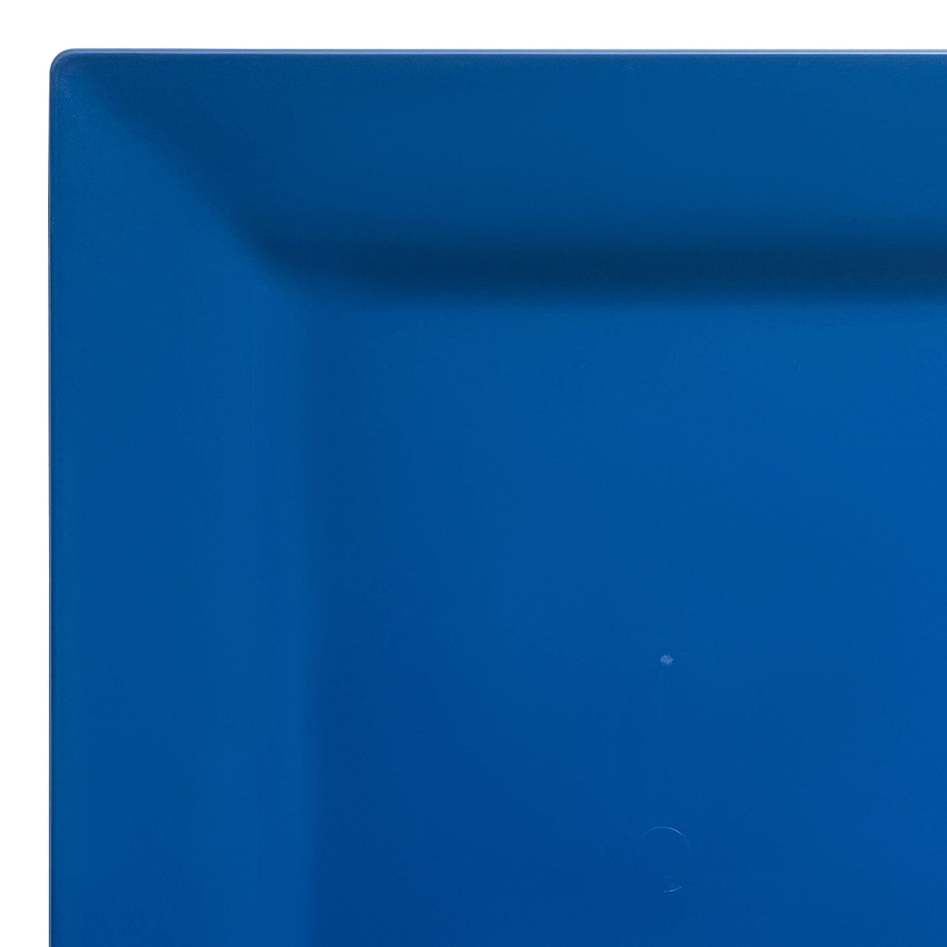 Midnight Blue Square Plastic Cake Plates 