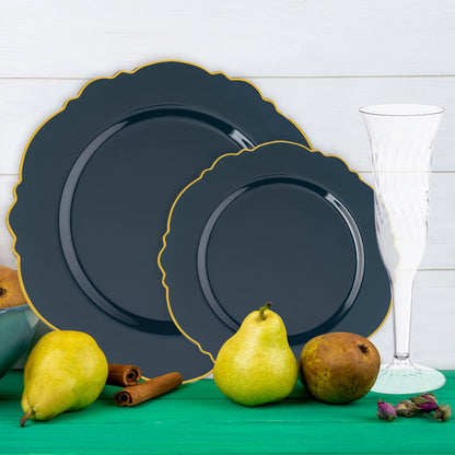 Serve Thanksgiving favorites in style with The Mashed Potatoes Set’s palm leaf eco-friendly dinner plates