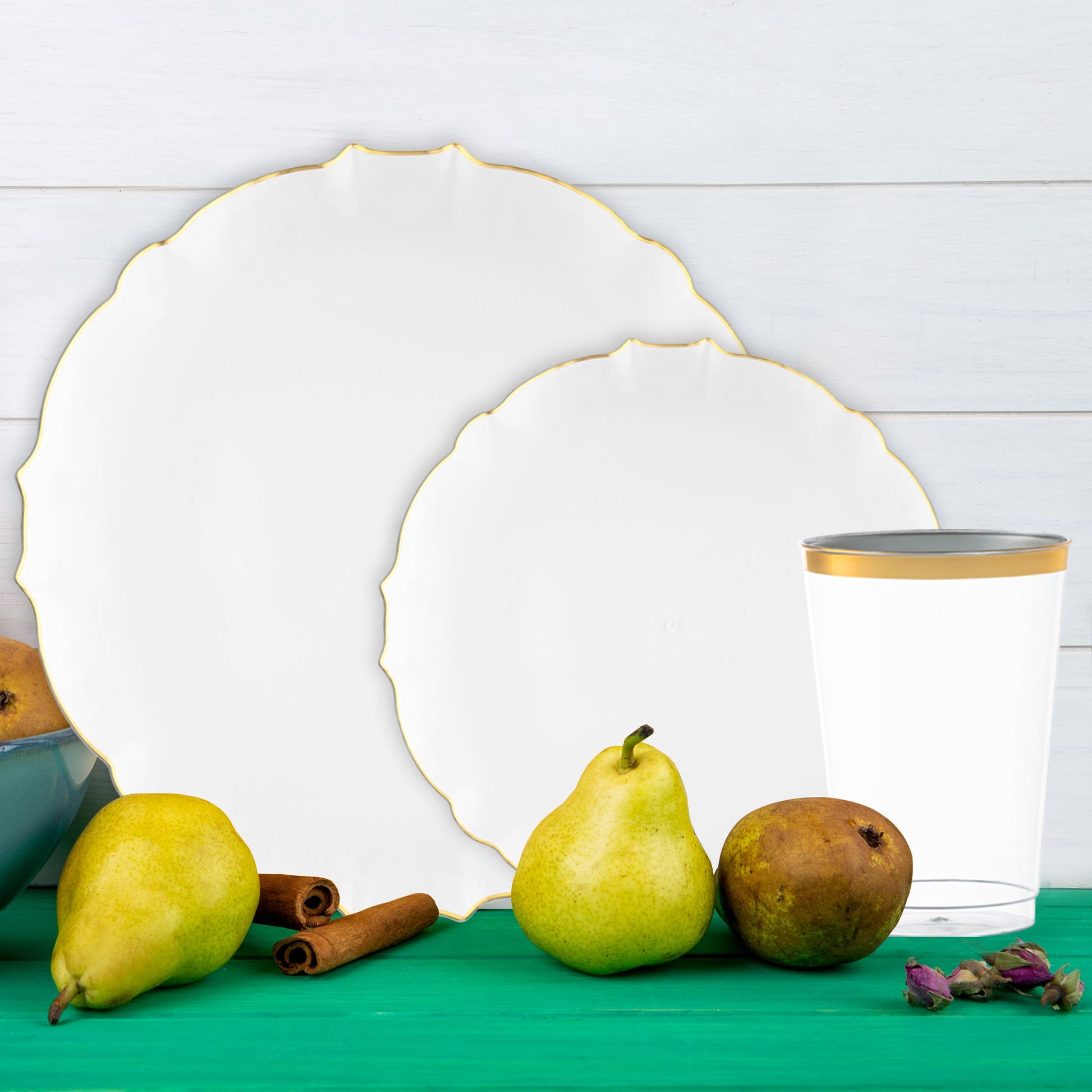 Serve guests in style and convenience with The Blessed Set’s complete table setting for memorable meals.