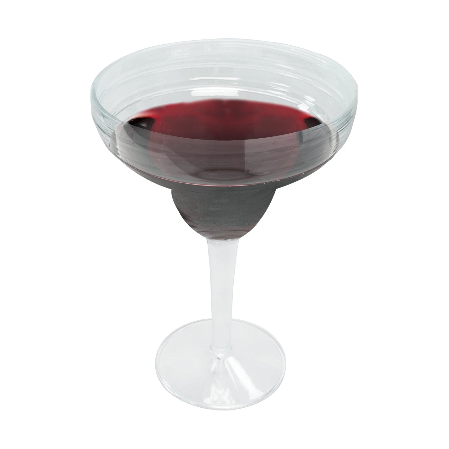 Serve stylish margaritas in these Clear Spiral Plastic Goblets—perfect for weddings, parties, or upscale outdoor gatherings