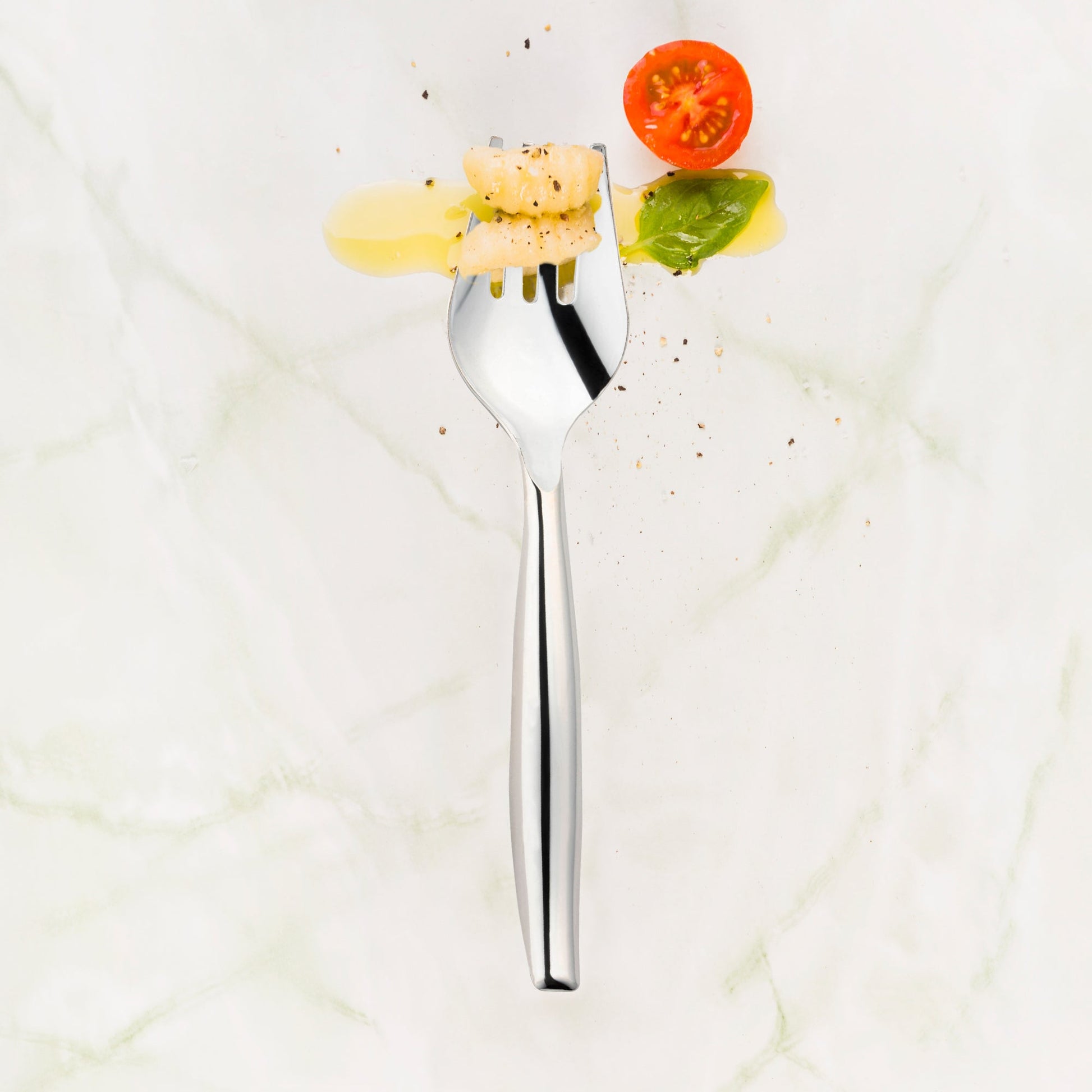 Silver Disposable Plastic Serving Forks ideal for serving meals in both indoor and outdoor settings