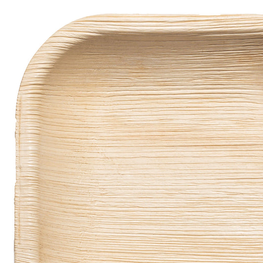 Square Palm Leaf Eco Friendly Disposable Pastry Plates (4")