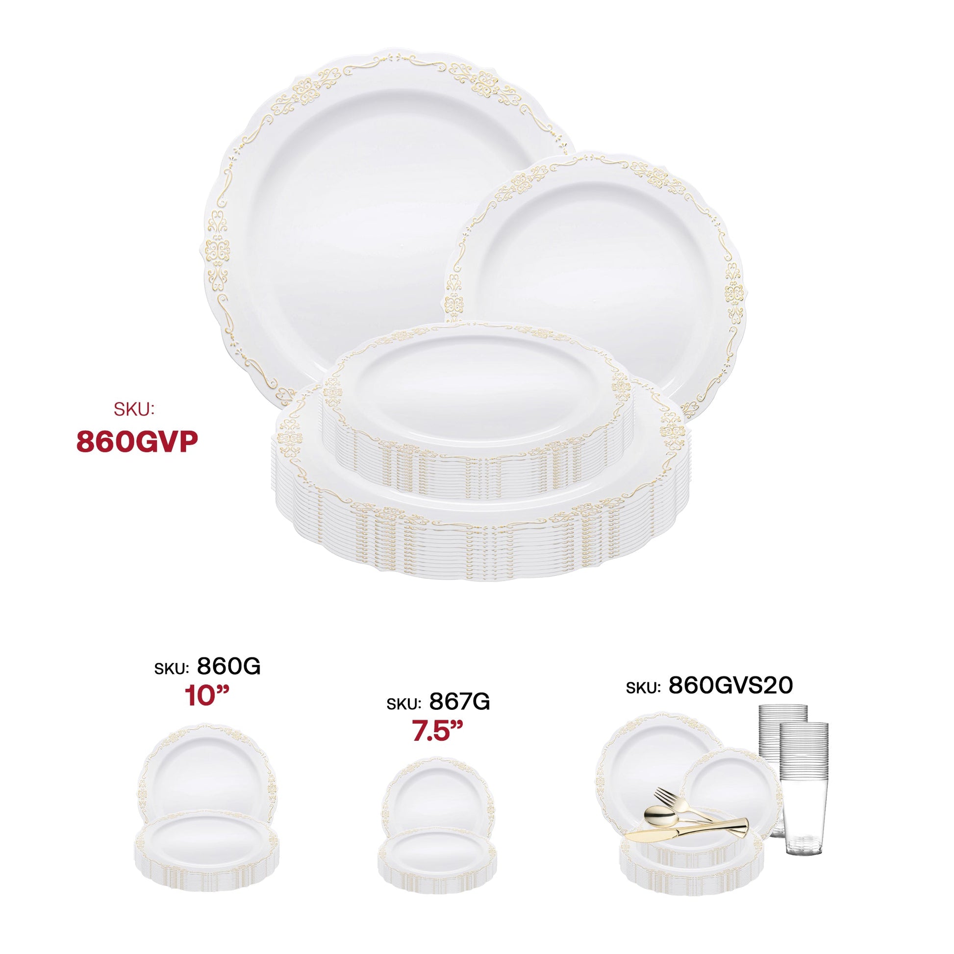The ideal dinnerware for weddings, celebrations, and holiday dinners, bringing a sophisticated touch to your special events